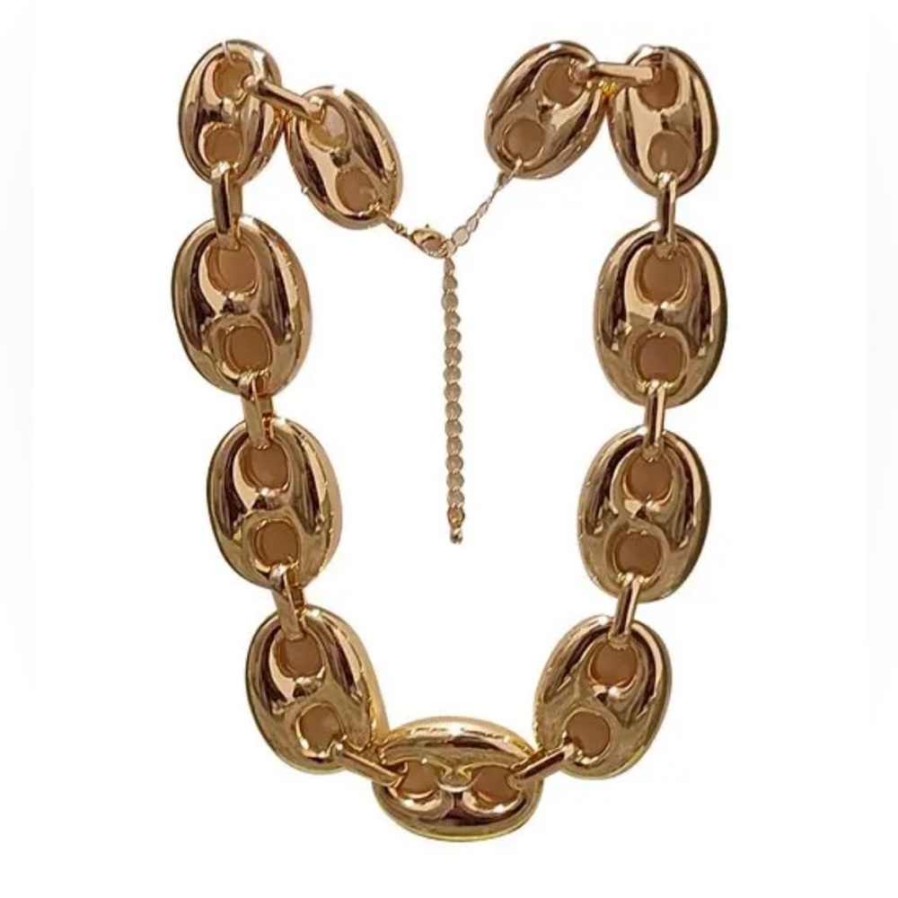 NWT โ๏ธ ๐โ๏ธ Camila Coelho Gorgeous Set of Goldtone Necklace & Bracelet - Picture 10 of 17